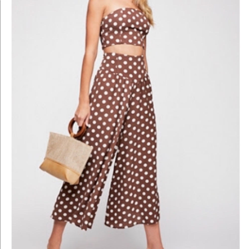 Free People Courtney Spot 2 Piece Set